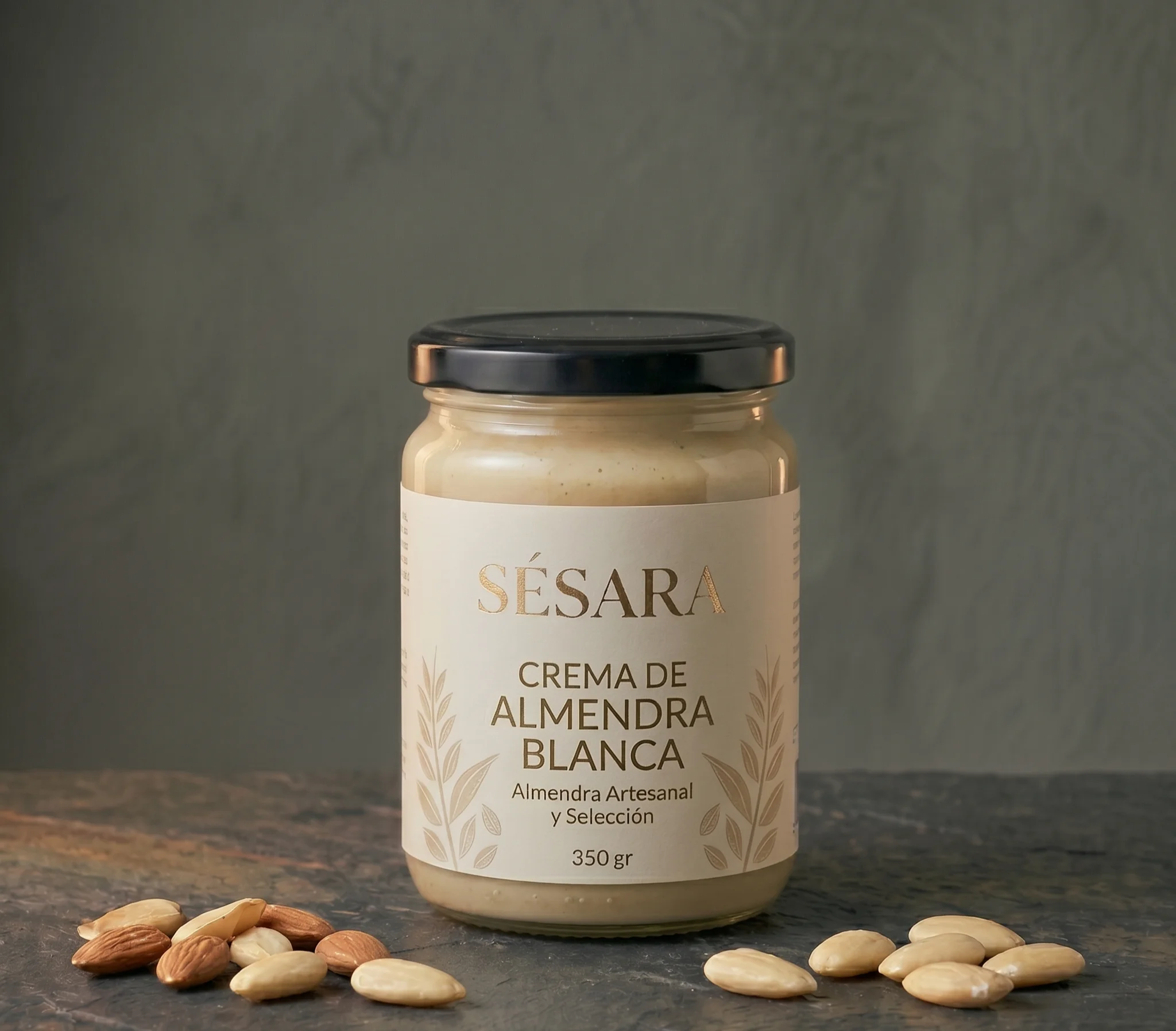 Crema de Almendra Blanca ECO Sésara 350g